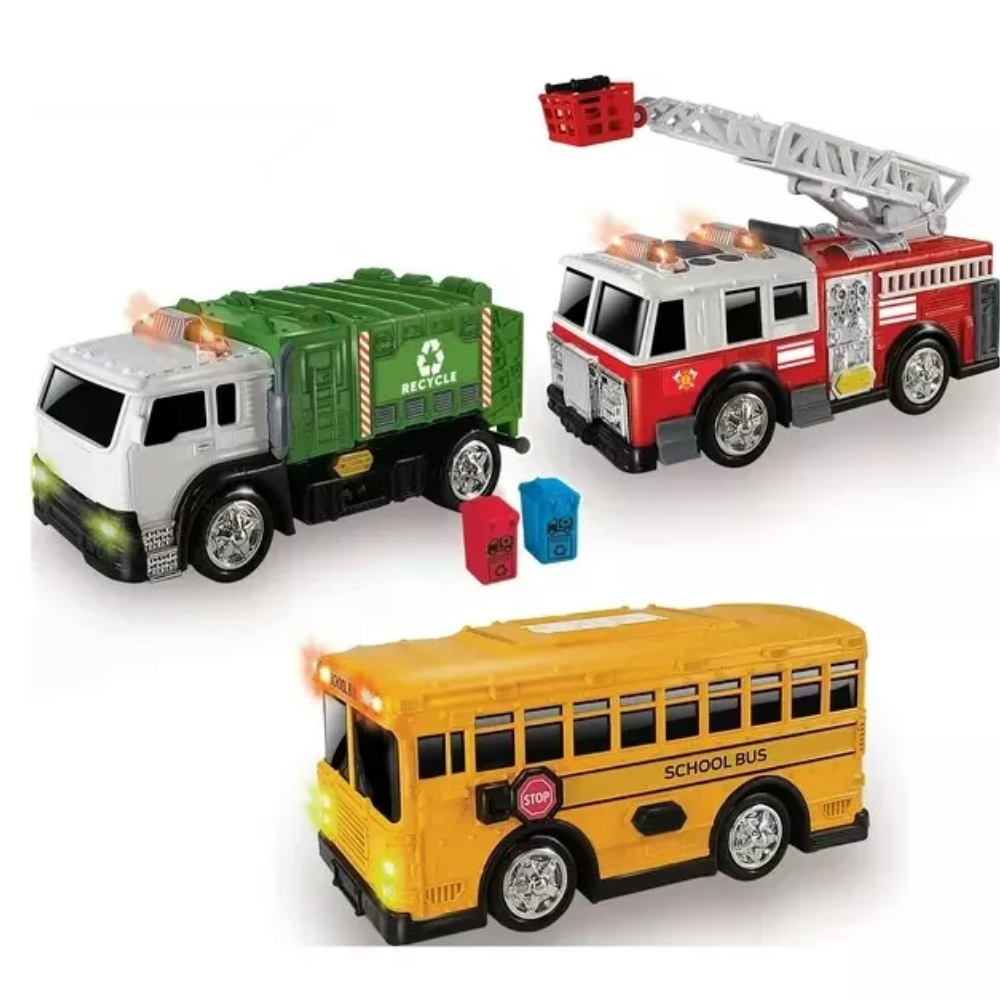 Adventure Force Mini City Service 3 Carros 3+