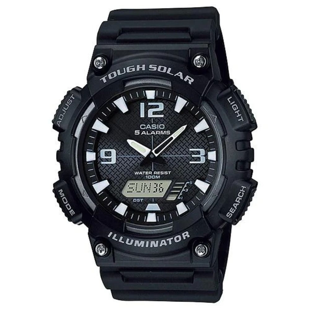 Casio Reloj Digital Correa De Resina Para Caballero Black