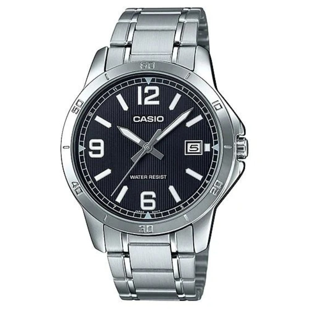 Casio Reloj Casual Correa De Acero Inoxidable Para Caballero Silver