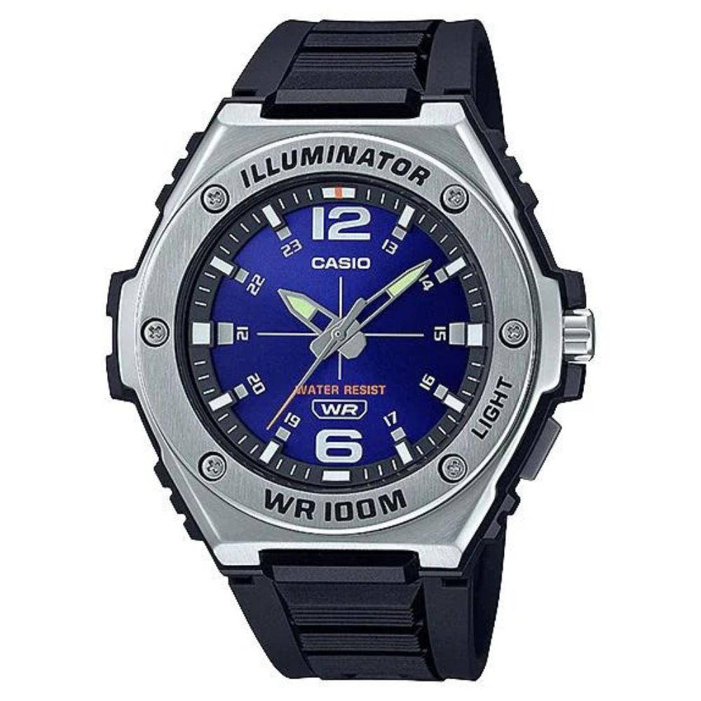 Casio Reloj Digital Correa De Resina Para Caballero Black
