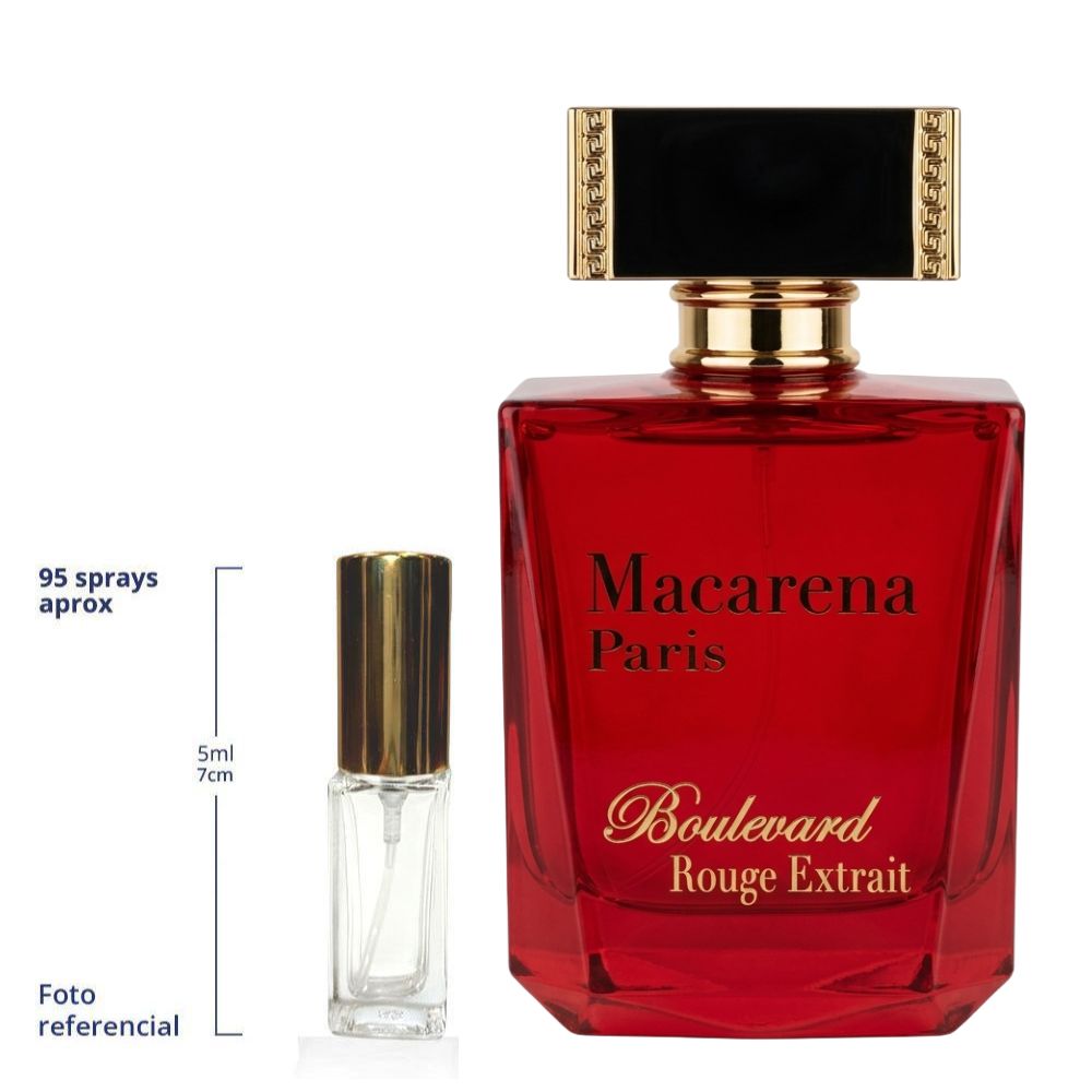 Macarena Boulevard Rouge Extrait Decant Travel Size Eau De Parfum For Women