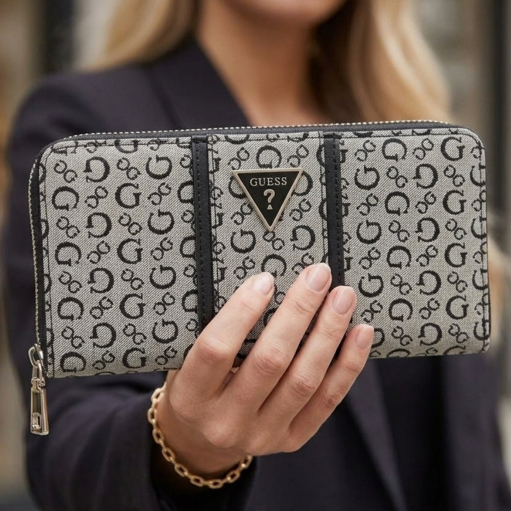Guess Monedero Fiona SLG Black Multi