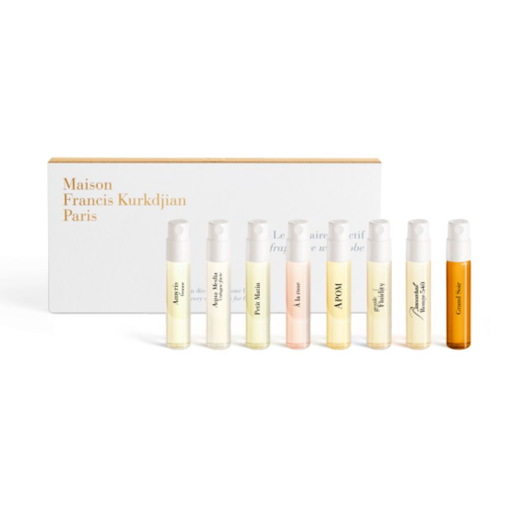 Maison Francis Kurkdjian Paris Le Vestiaire Olfactif Collection Découverte Pour Femme 8x2ml