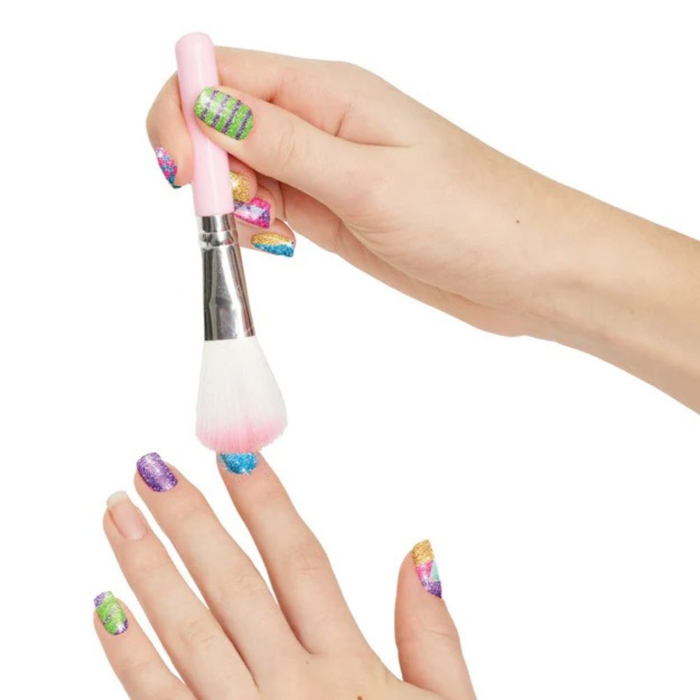 Make It Real Estudio De Manicura Con Glitter 8+ 11Pzs