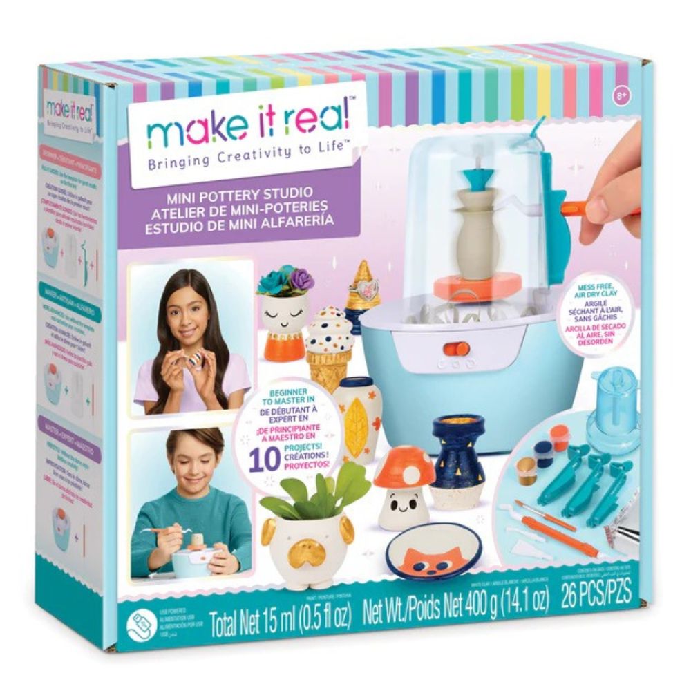 Make It Real Estudio De Mini Alfarería 8+ 26Pzs