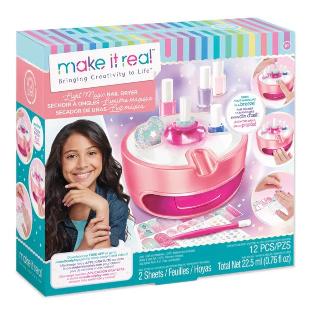 Make It Real Secador De Uñas Luz Mágica 8+ 12Pzs