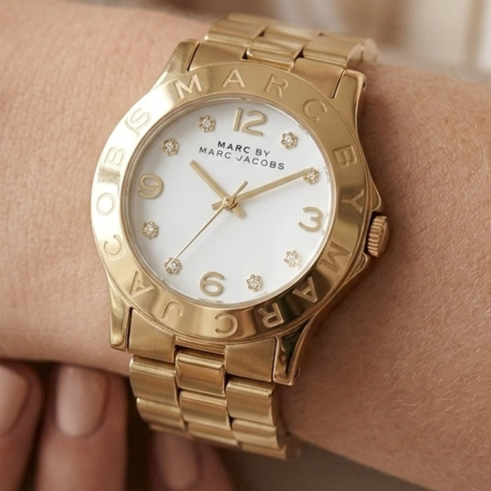 Marc Jacobs Reloj Amy Para Damas Color Oro