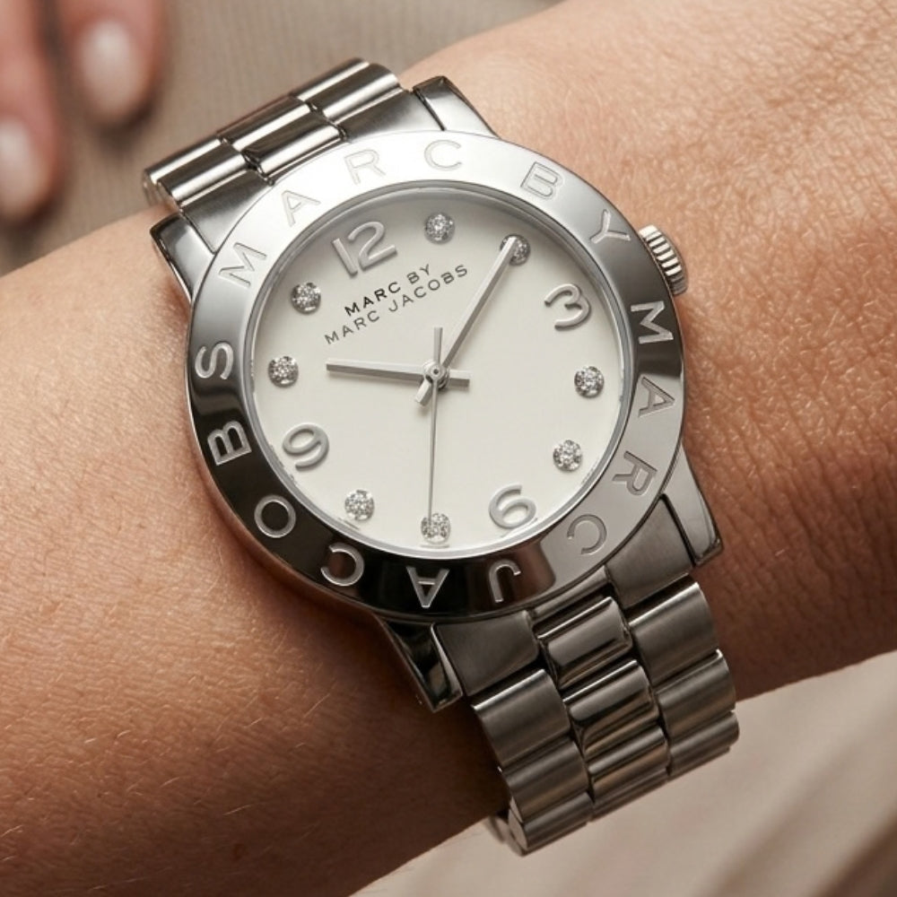 Marc Jacobs Reloj Amy Para Damas Plateado