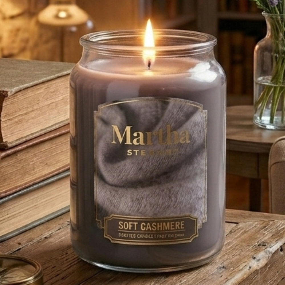 Martha Stewart Scented Candle Soft Cashmere 595gr