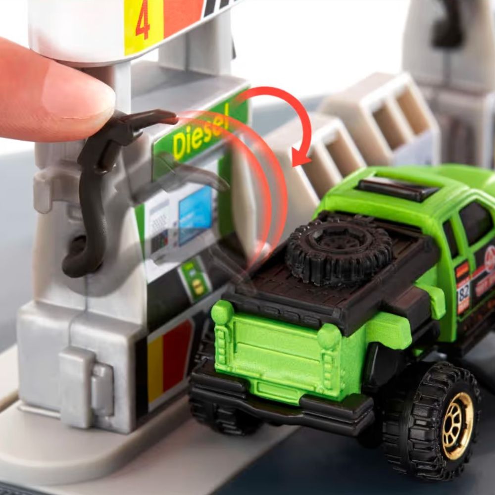 Matchbox Action Drivers Fuel Station 3+