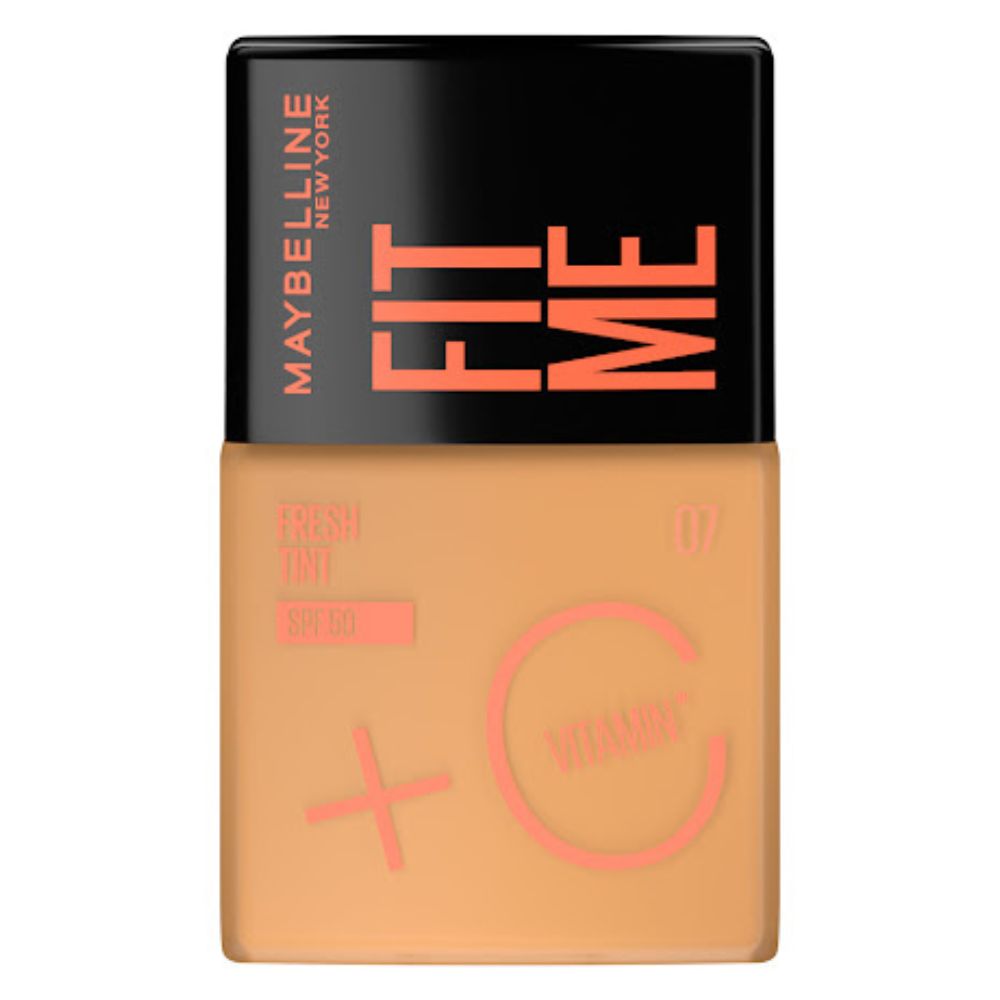 Maybelline Fit Me Base Liquida 07 SPF 50 Con Vitamina C 30ml