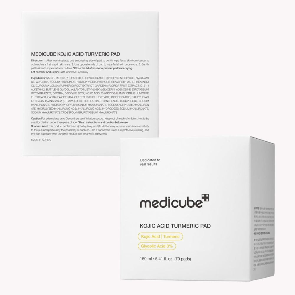 Medicube Kojic Acid Turmeric Pad 160ml