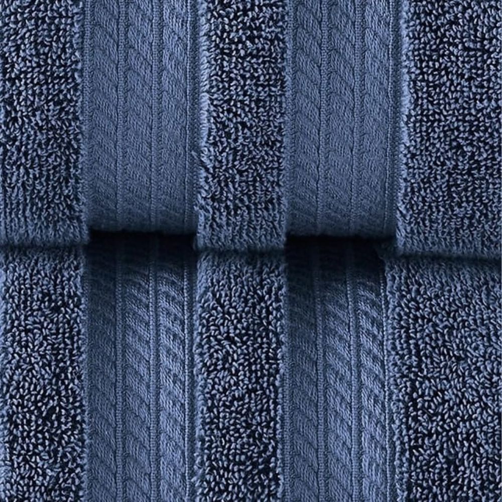Toalla Hotel Premier Collection Oversized De Baño Color Wash Indigo 76.2 cm x 147.3cm 100% Algodón