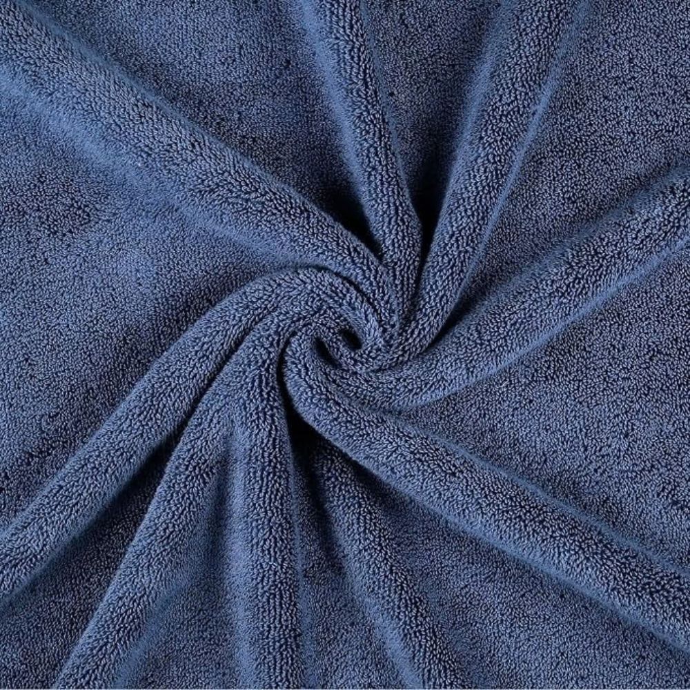 Toalla Hotel Premier Collection Oversized De Baño Color Wash Indigo 76.2 cm x 147.3cm 100% Algodón