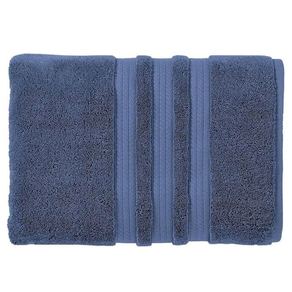 Toalla Hotel Premier Collection Oversized De Baño Color Wash Indigo 76.2 cm x 147.3cm 100% Algodón