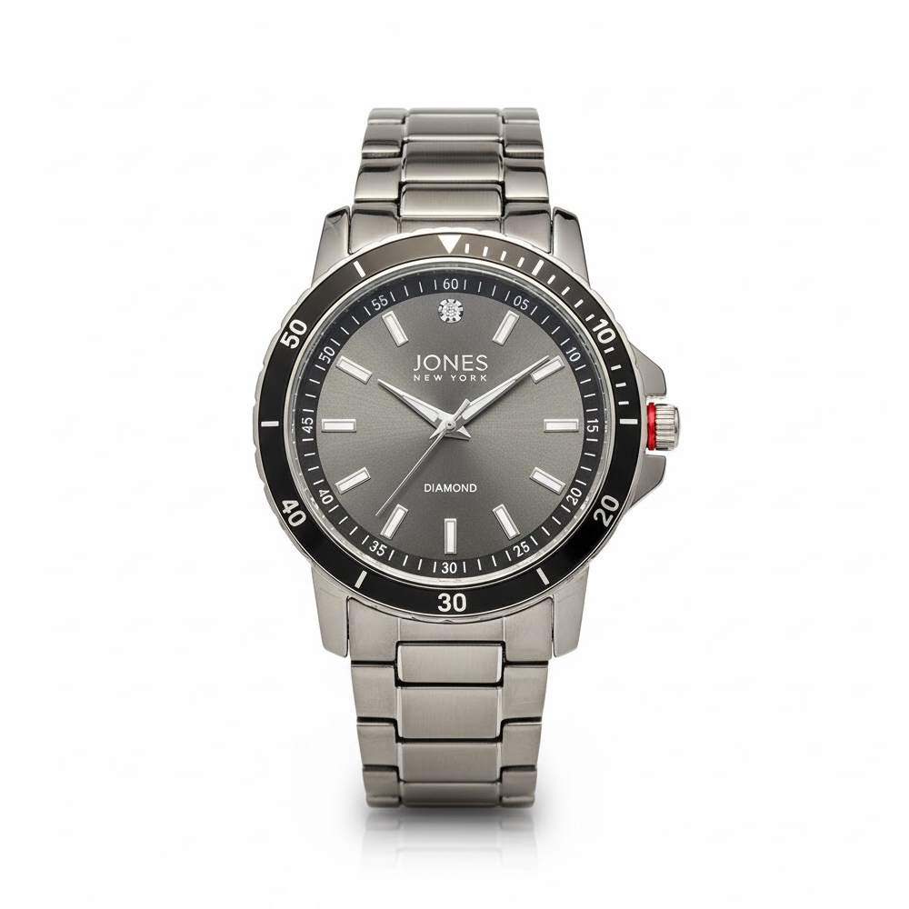Jones New York Reloj Para Caballero Black