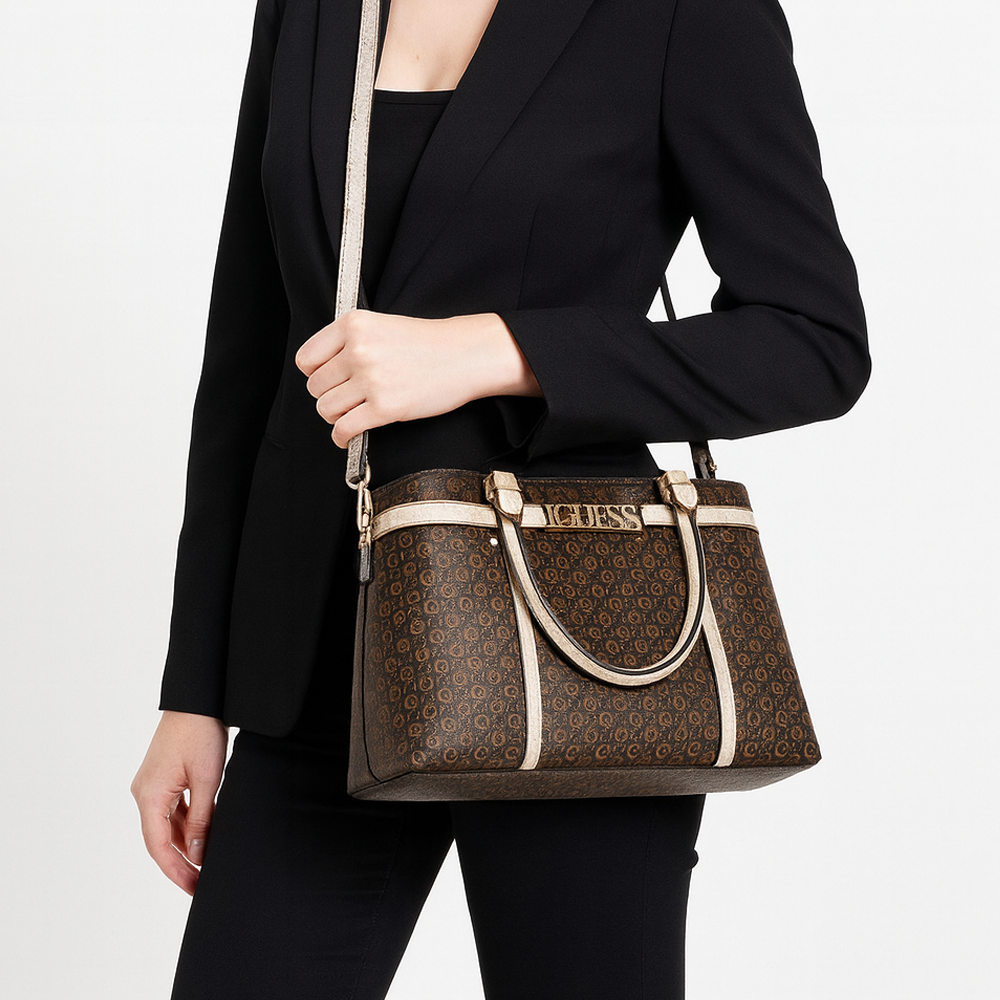 Guess Cartera Perrez Brown Multi