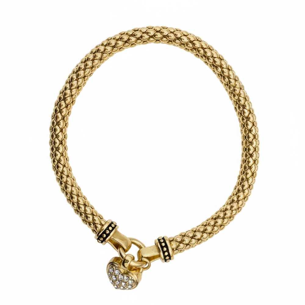 Nine West Pulsera De Corazón Para Damas