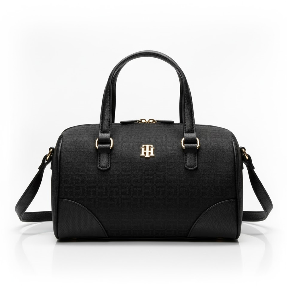 Tommy Hilfiger Cross Body Black con Monograma