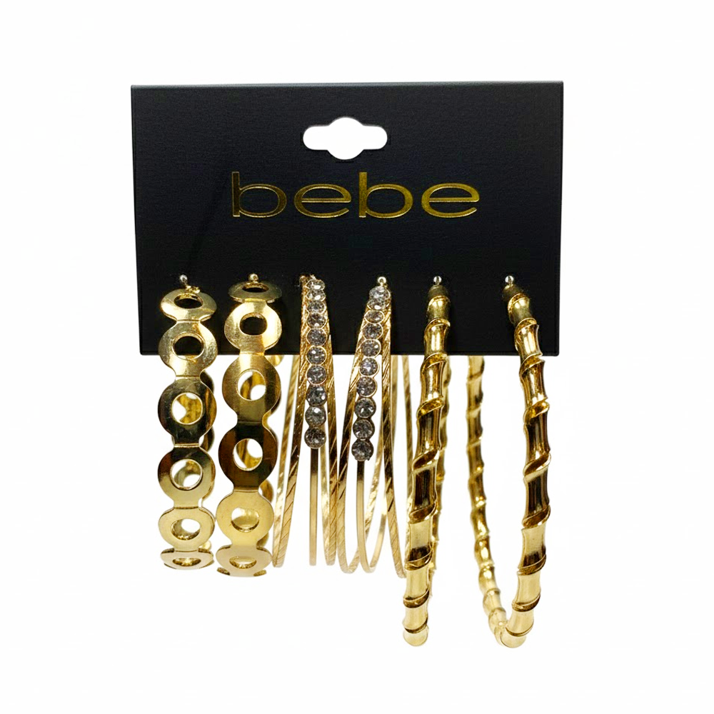 Bebe Set De Aros De Zarcillos 3 Und