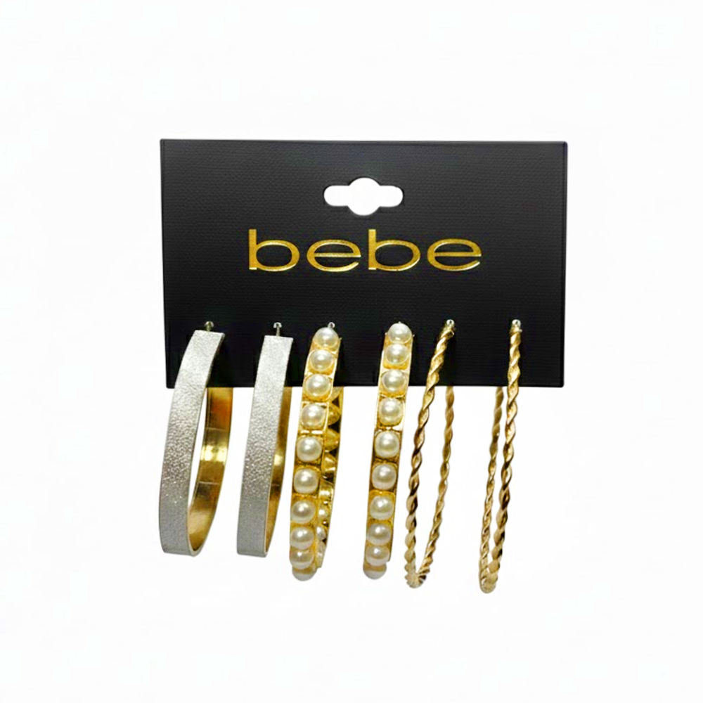 Bebe Set De Aros De Zarcillos 3 Und