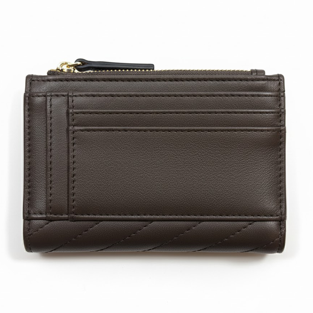 Steve Madden Billetera Brown Quilted Bifold