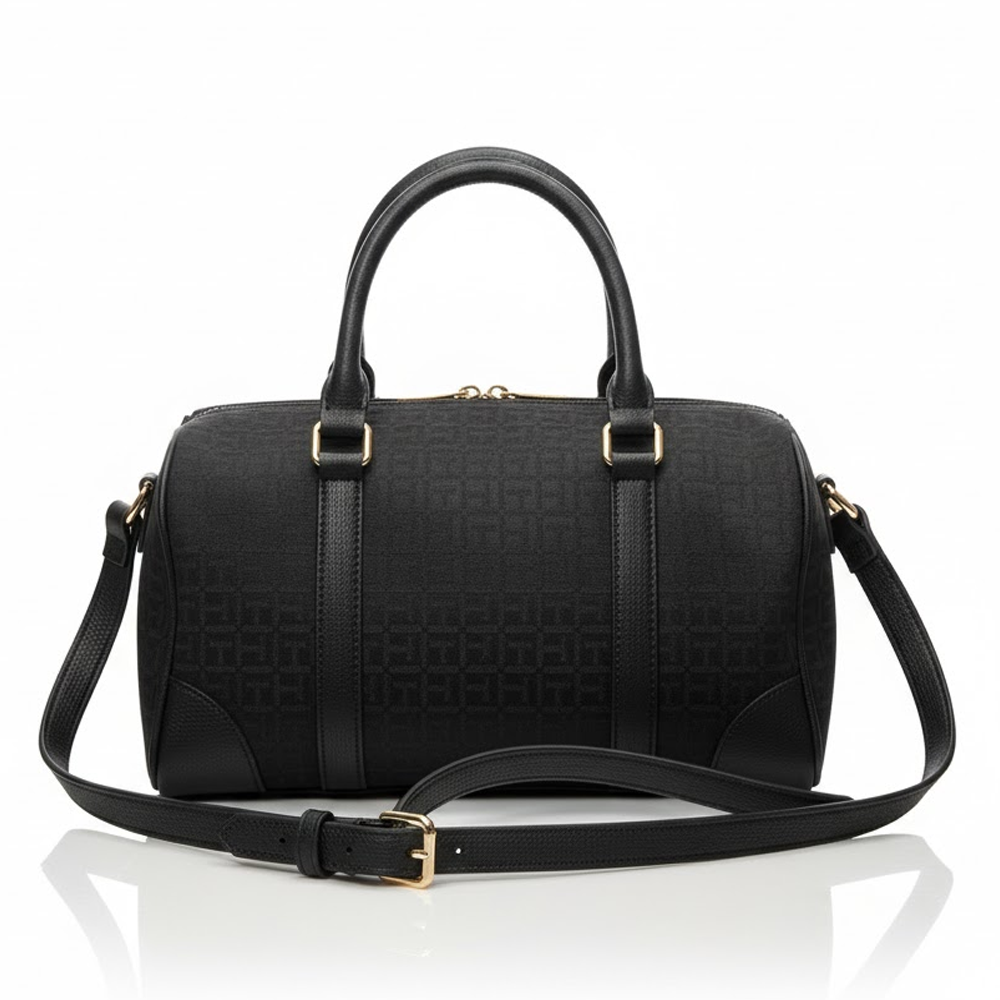 Tommy Hilfiger Cross Body Black con Monograma