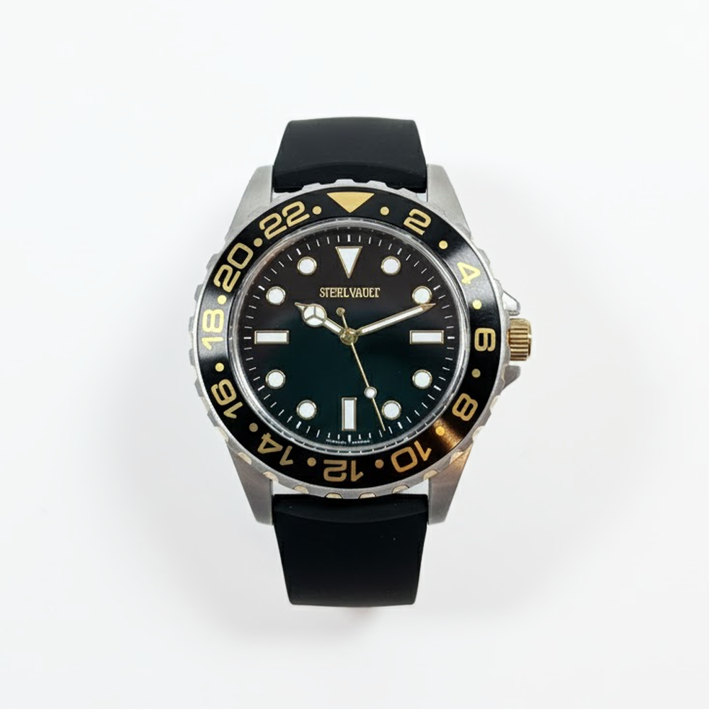 Steve Madden Reloj Para Caballero Black
