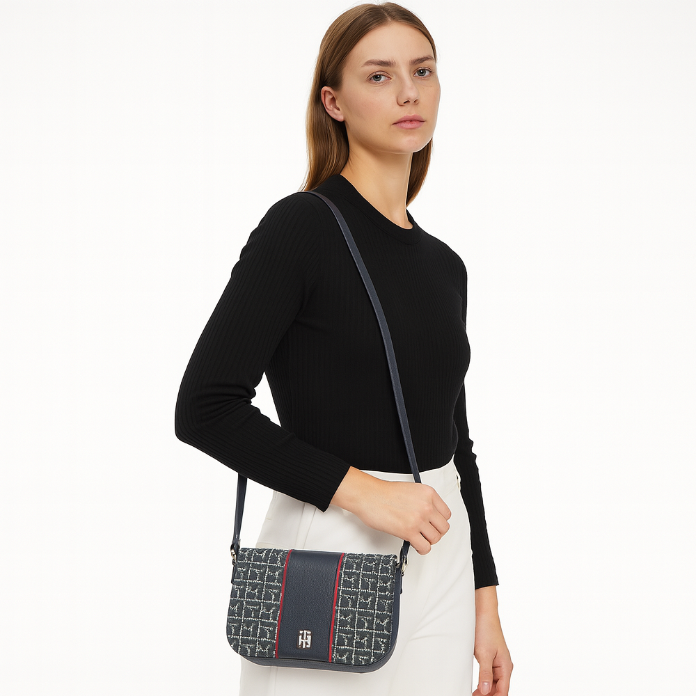 Tommy Hilfiger Cross Body Black Logo