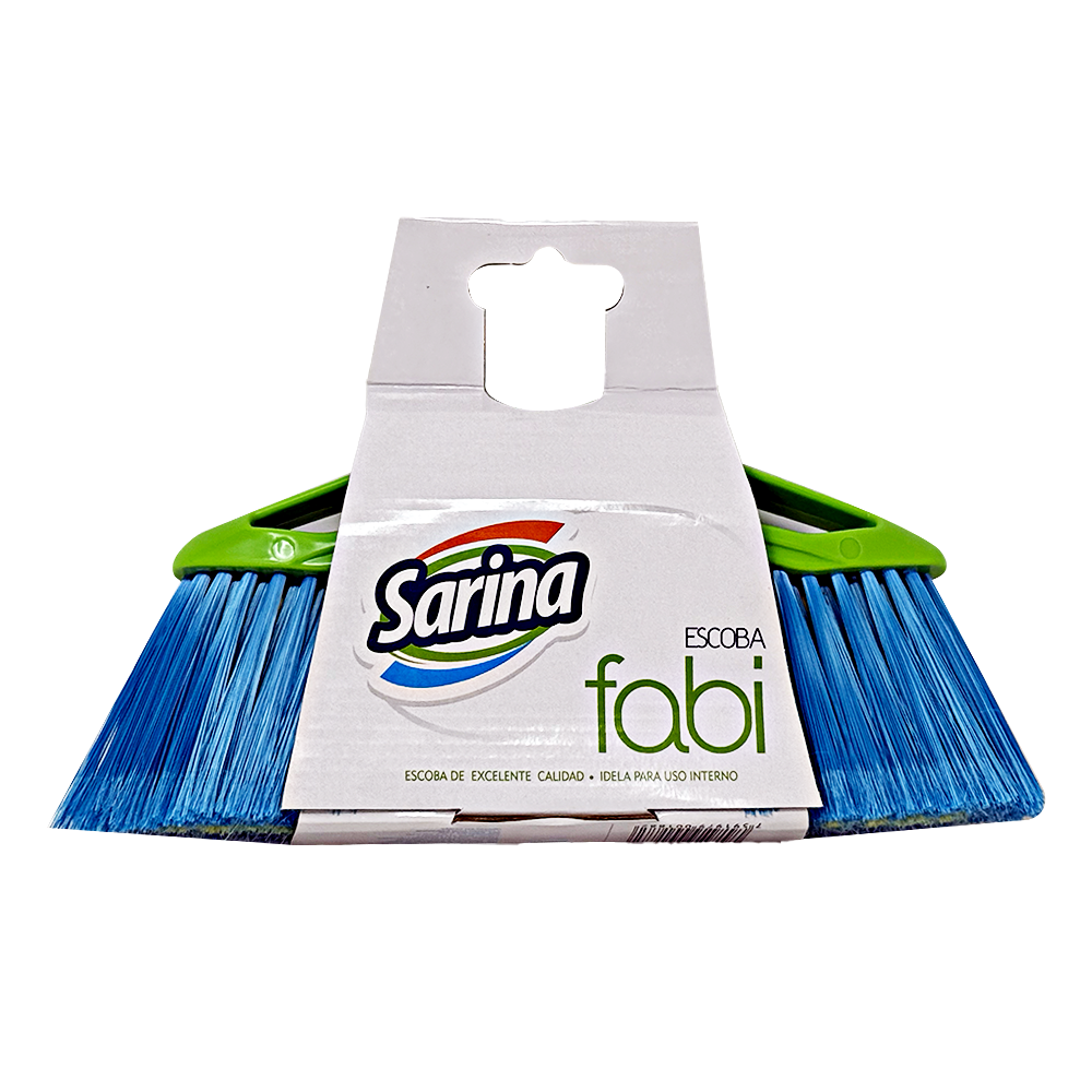 Escoba Fabi Sarina Color Azul 1 Und