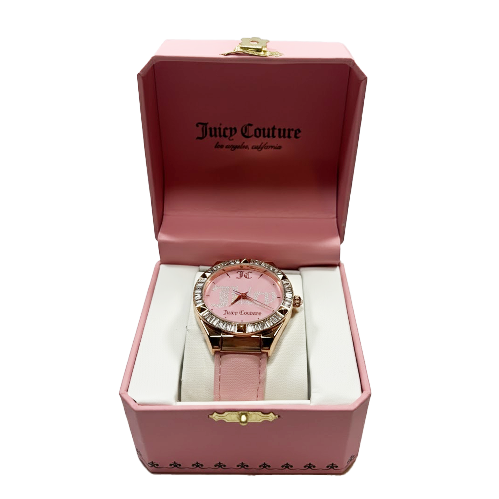 Juiciy Couture Reloj Para Dama Rosa