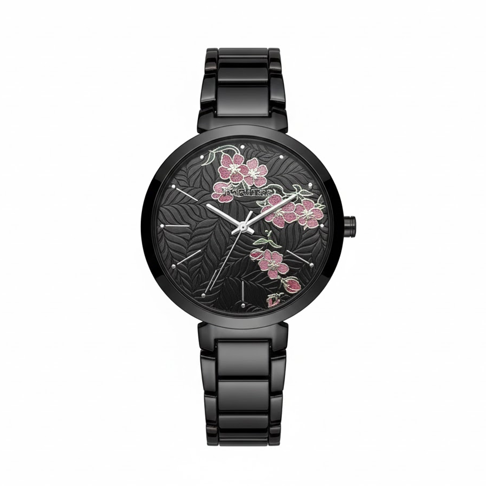 Nine West Reloj Para Damas Black