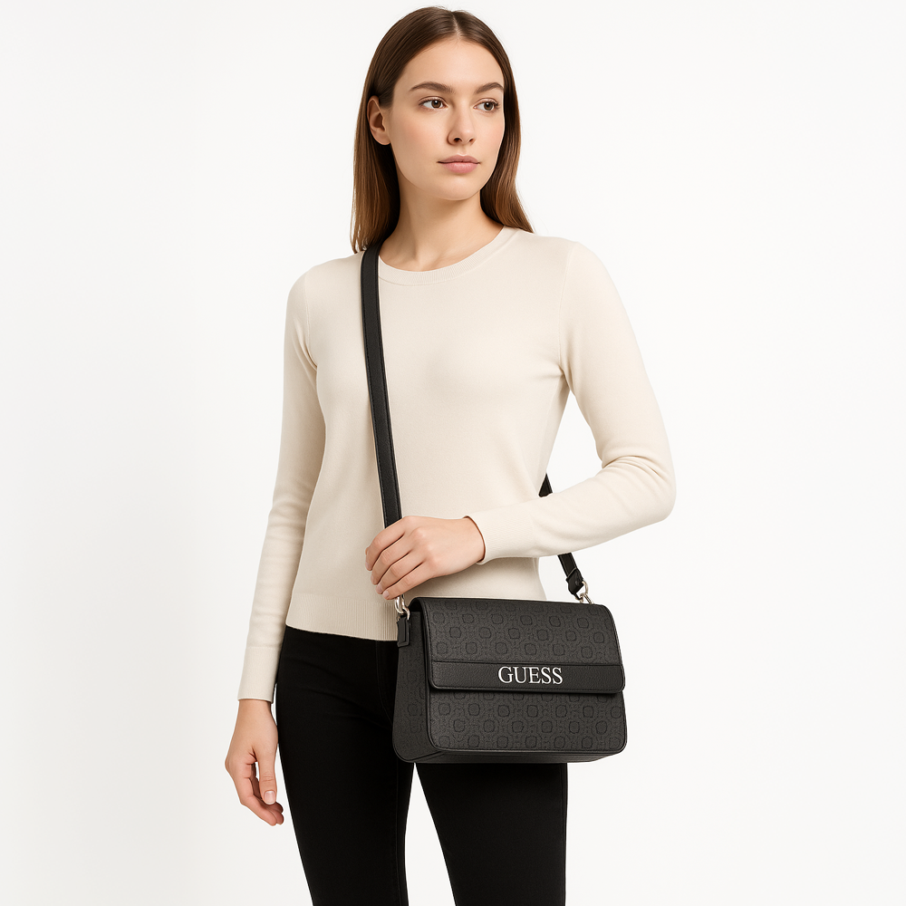 Guess Cartera Mckayla Coal Black