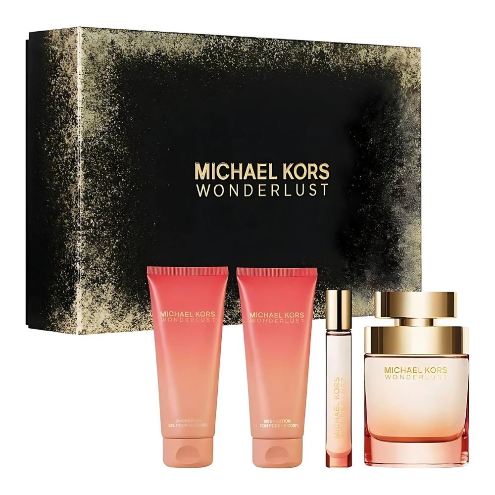 Michael Kors Wonderlust Set De Parfum 100ml + 10ml + Body Lotion 100ml + Shower Gel 100ml For Women (Copy)