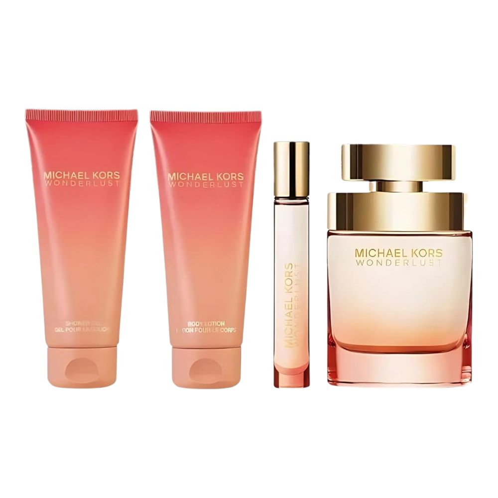 Michael Kors Wonderlust Set De Parfum 100ml + 10ml + Body Lotion 100ml + Shower Gel 100ml For Women (Copy)