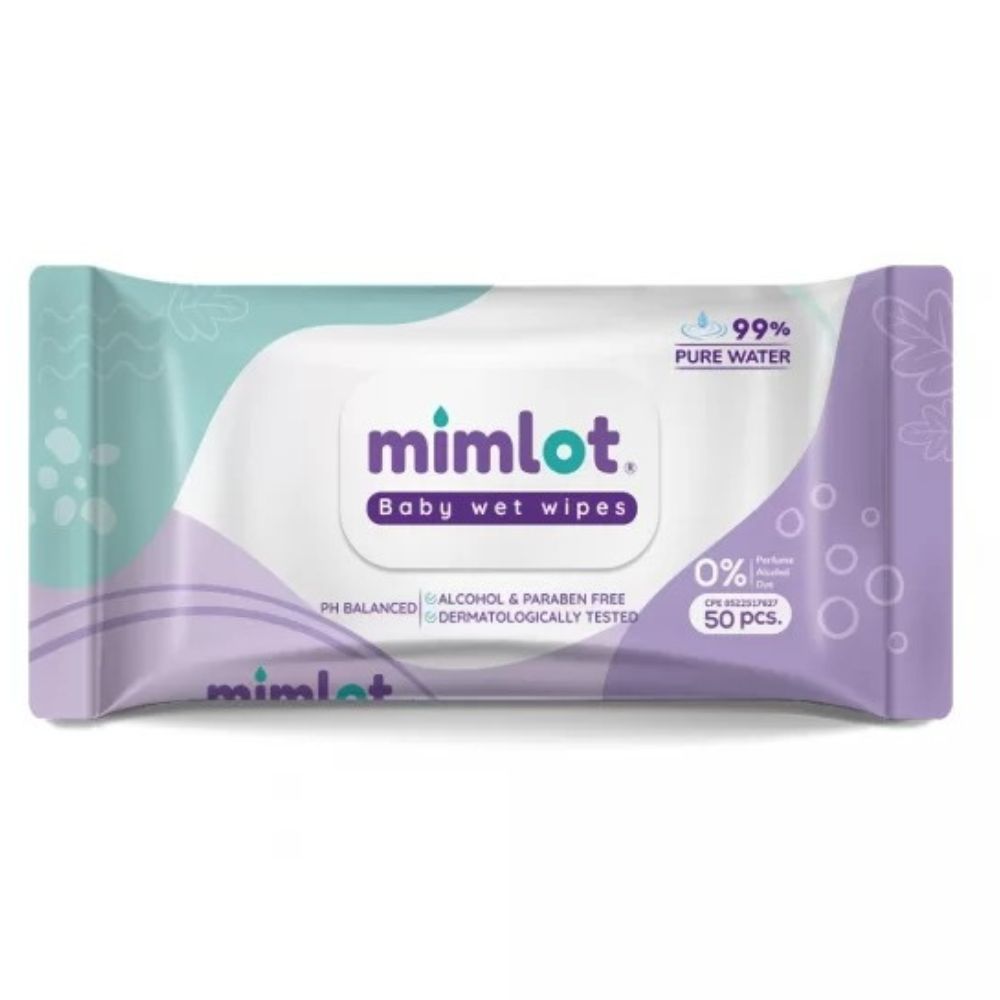 Mimlot Toallas Húmedas De Agua 50 Pcs