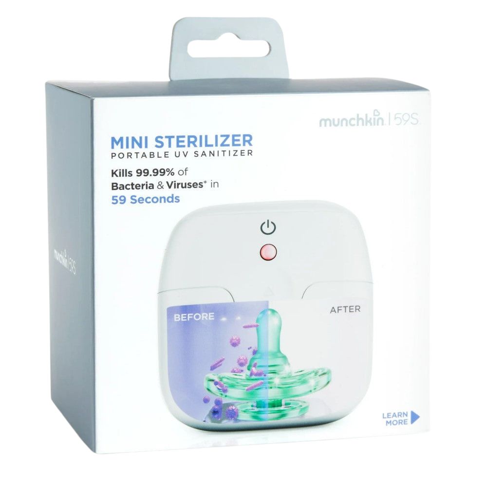 Mini Sterilizer Munchkin 59S Portable UV Sanitizer