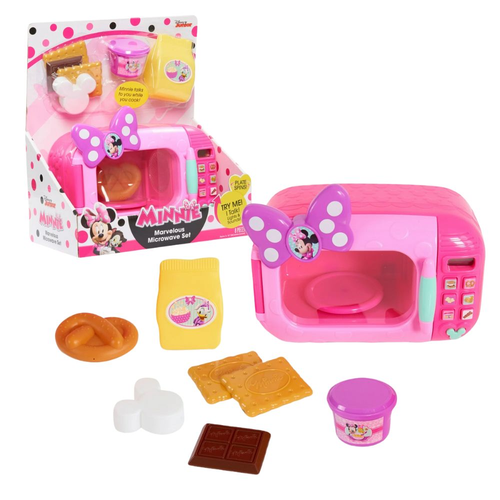 Disney Junior Minnie Marvelous Microware Set 8 Piezas