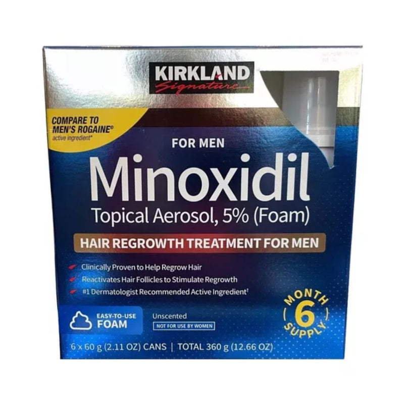 Minoxidil Kirkland Topical Aerosol, 5% (Foam)