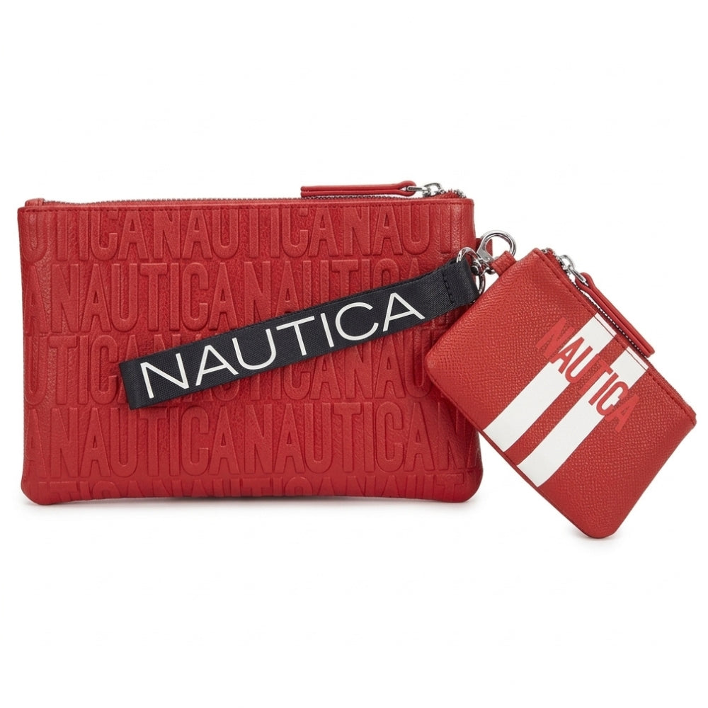 Nautica Monedero Doble Red