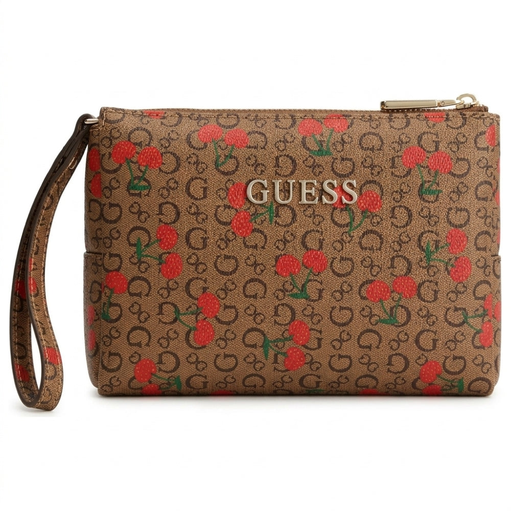 Guess Cosmetiquera Tana Travel Cocoa Multi