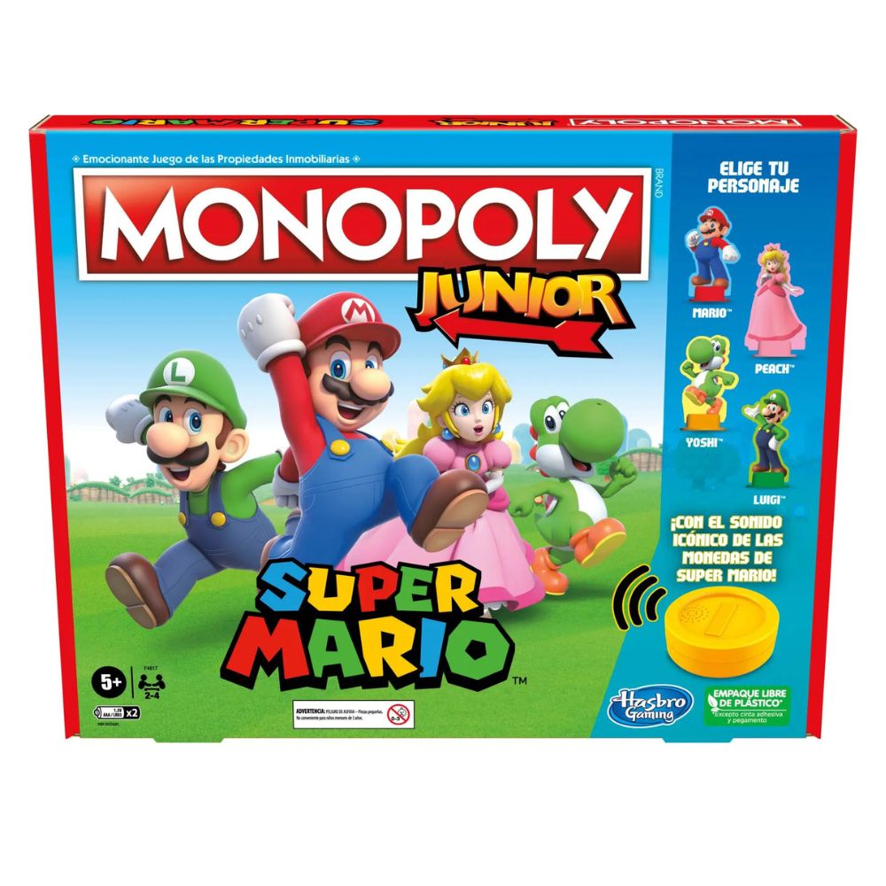 Monopoly Junior Super Mario Edition 5+