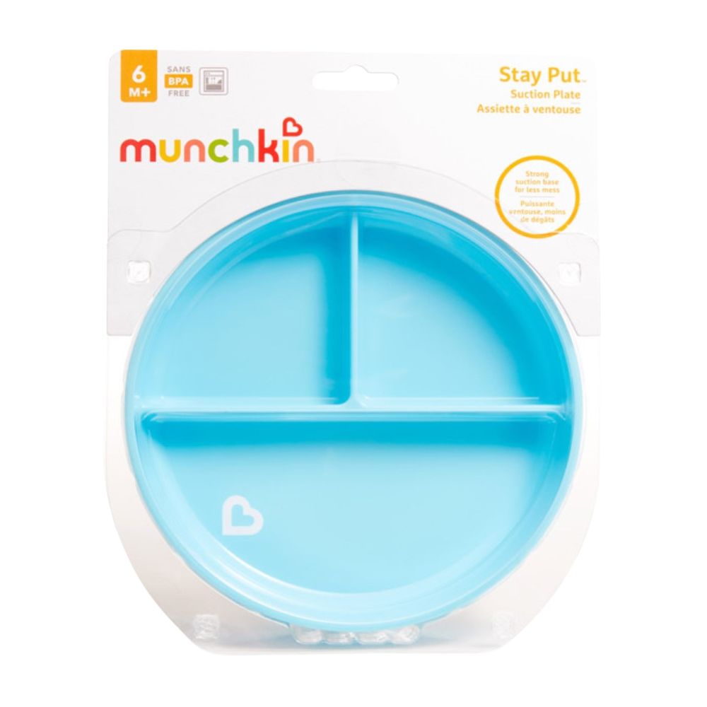 Munchkin Plato Para Niños Stay Put 6+