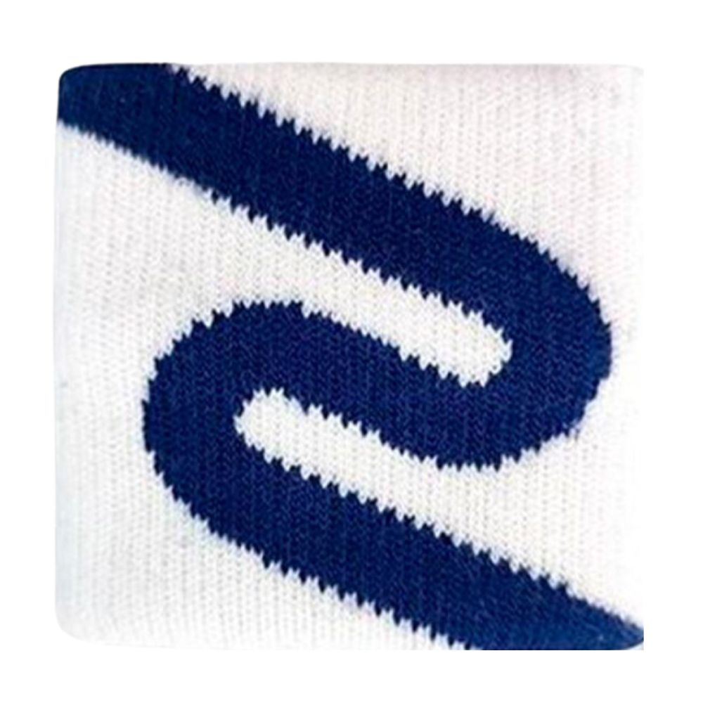 Muñequeras Cortas 2pk Zusset Blanco/Azul 8-8cm