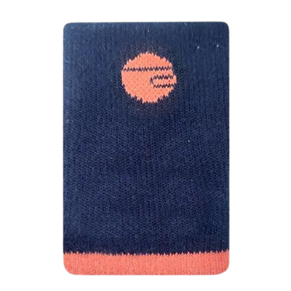 Muñequera Larga Zusset Azul/Coral 12.5-7.5cm