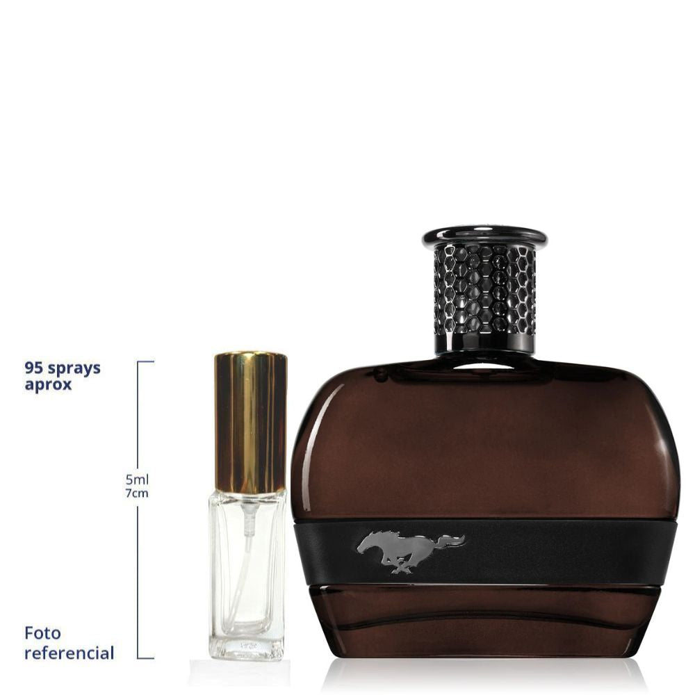 Mustang Black Decant Travel Size Eau De Toilette For Men