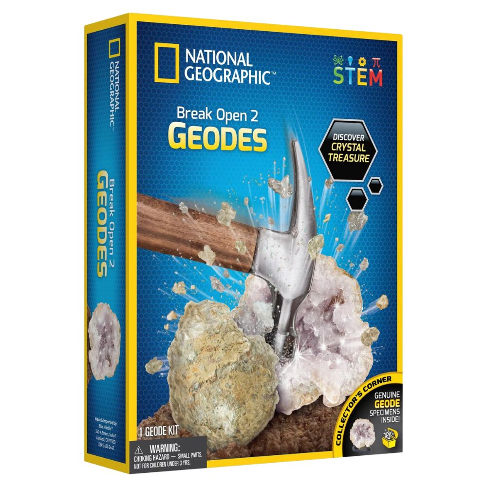 National Geographic Break Open 2 Geodes