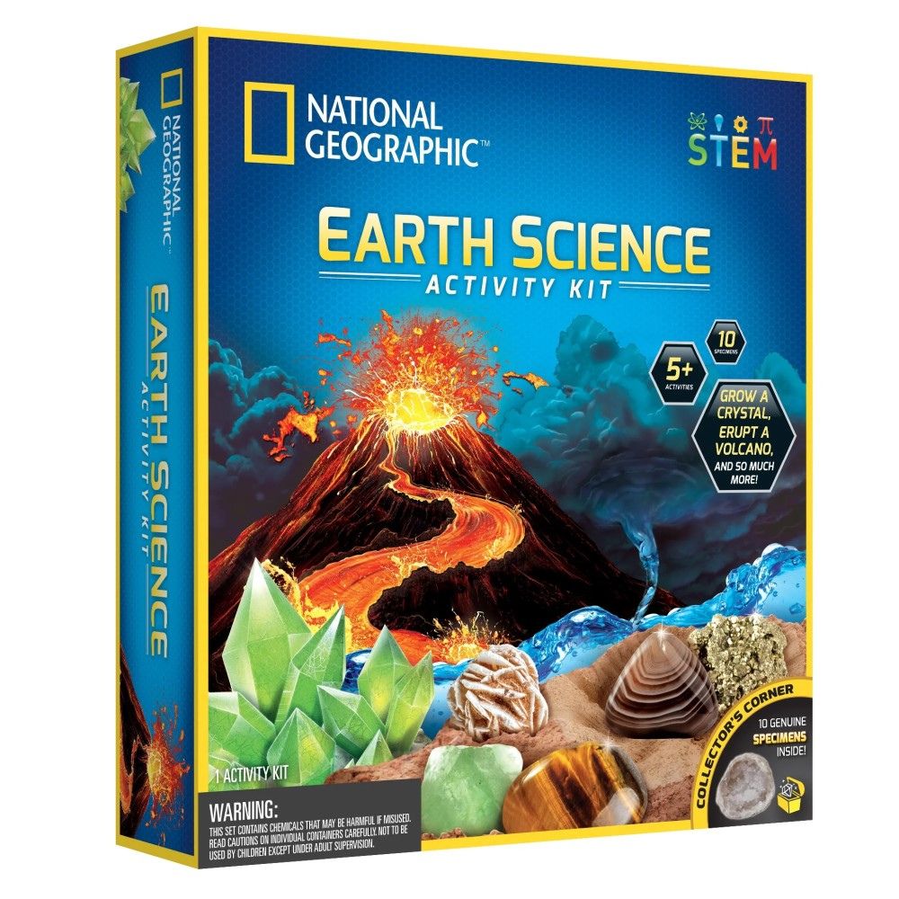 National Geographic Earth Science Activity Kit 8+