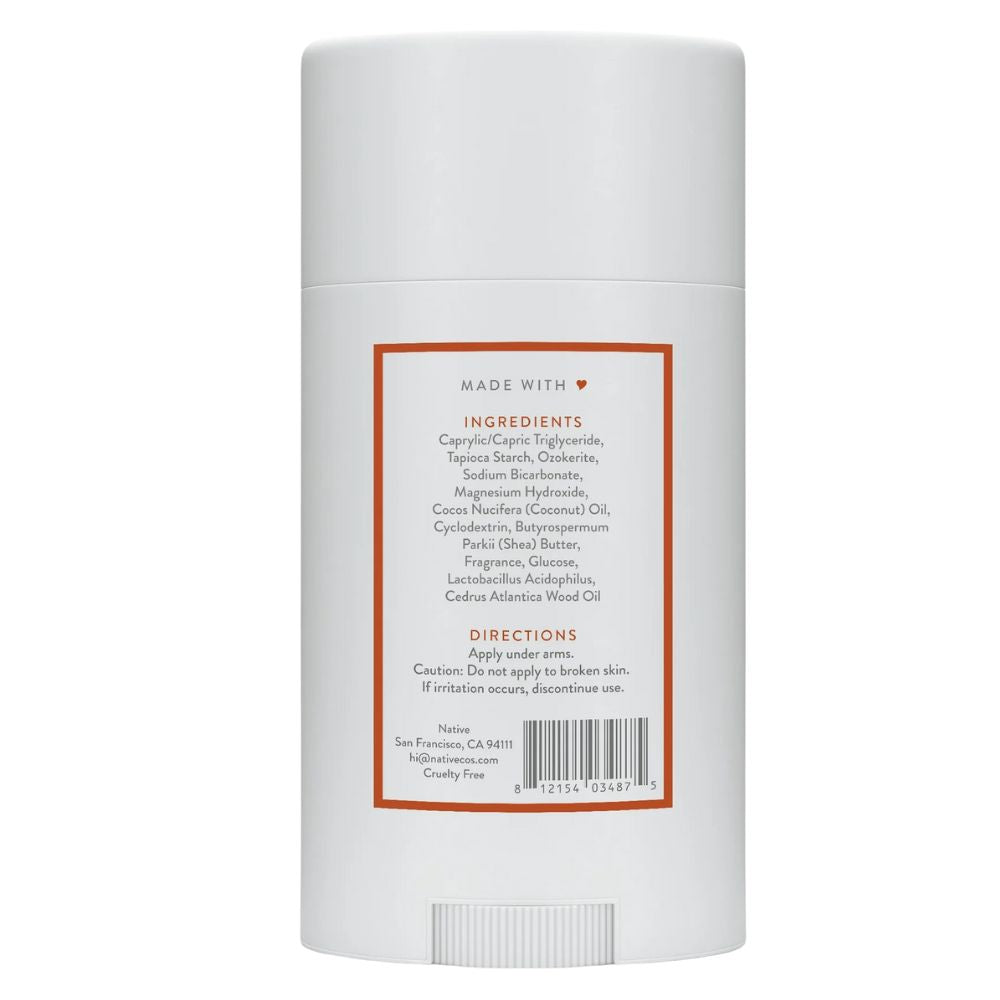 Native Desodorante Black Oak & Amber 75 gr