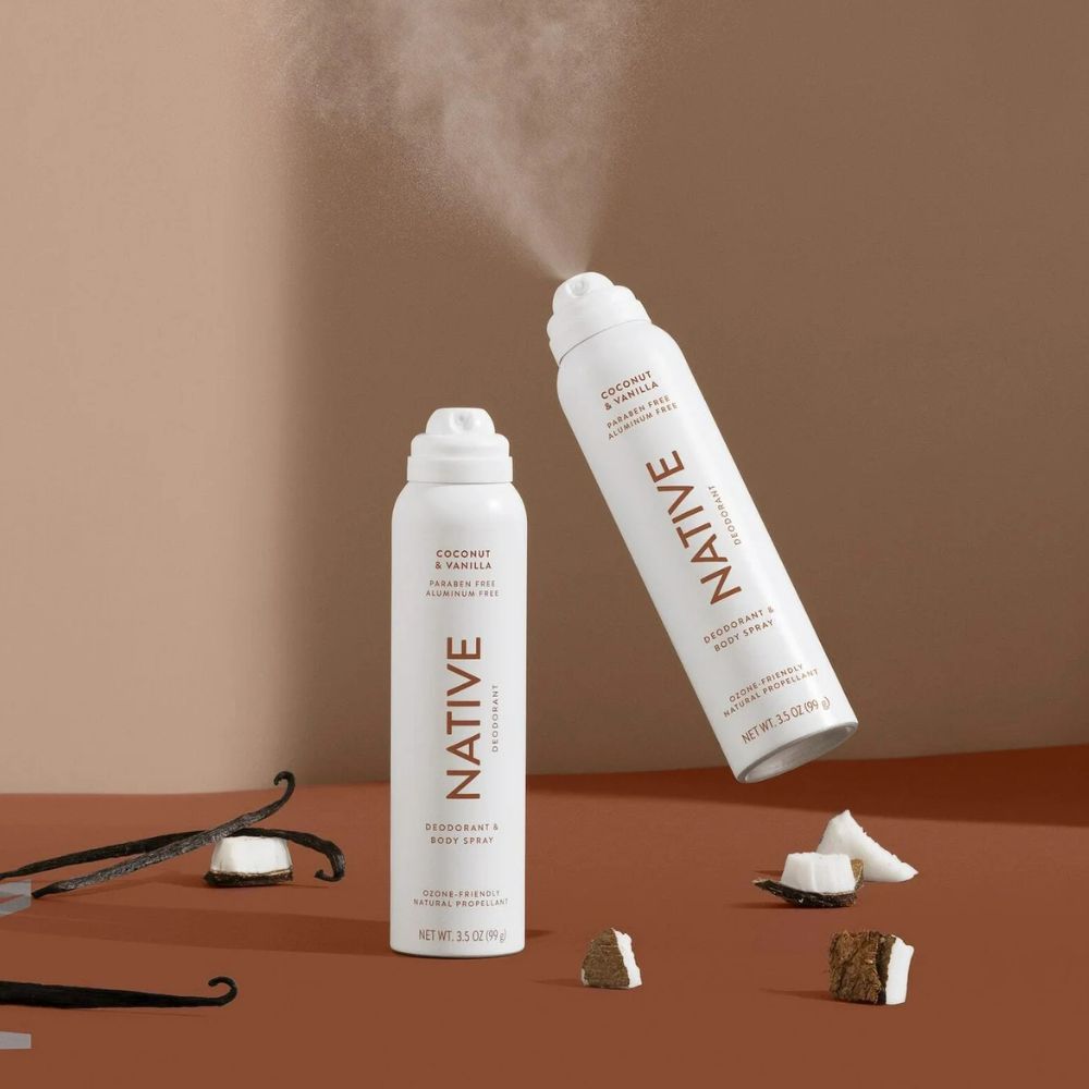 Native Desodorante And Body Spray Coconut & Vanilla 99 gr